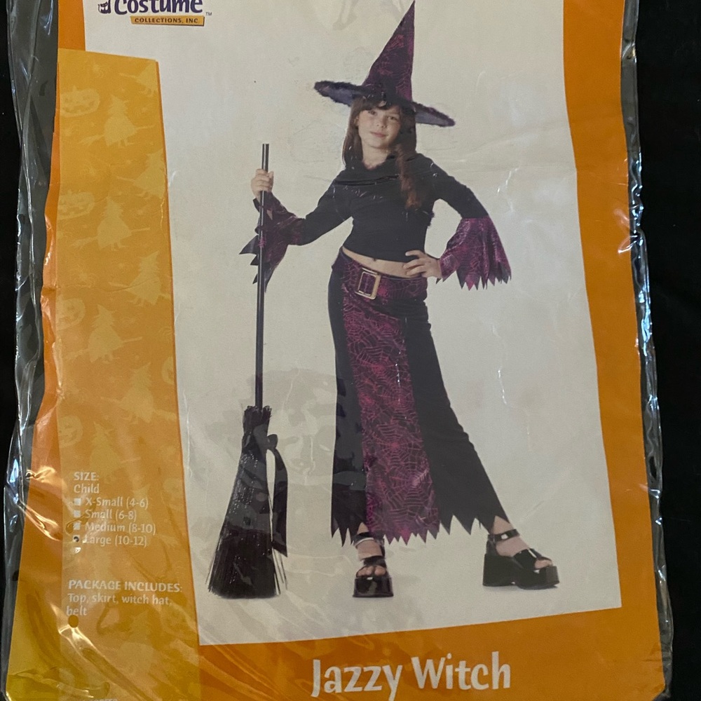 Child’s Jazzy Witch Costume